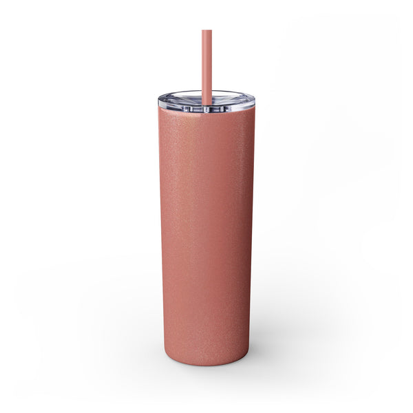 DESIGN YOUR OWN Skinny Tumbler with Straw, 20oz, drinkware, custom cup, home gifts