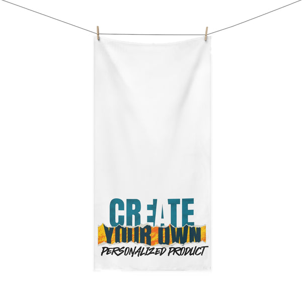 CREATE WITH MELANIE ROSE Mink-Cotton Towel, custom towel, personalized towel, personalized gift