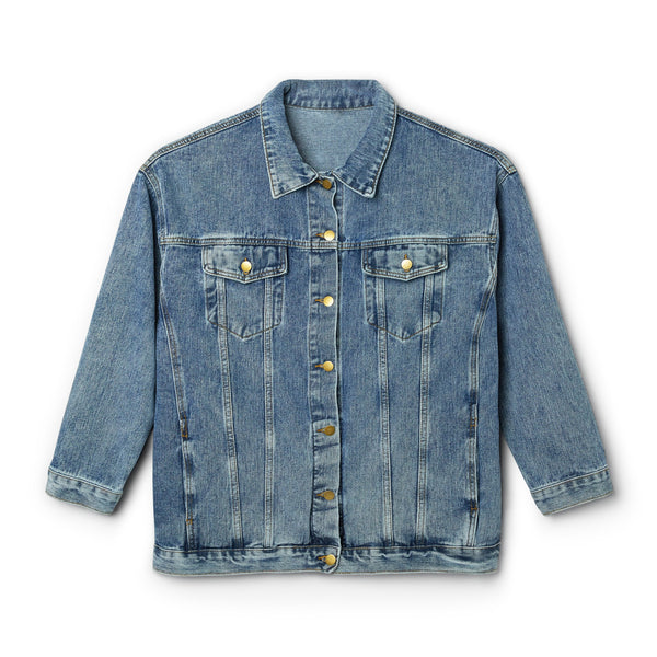 DESIGN YOUR OWN Women's Denim Jacket, custom jacket, personalized jean jacket