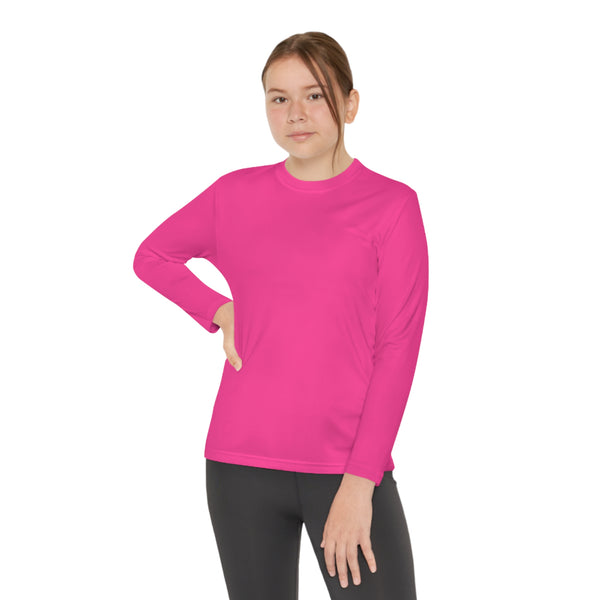 DESIGN YOUR OWN Youth Long Sleeve Competitor Tee, custom tee, personalized tee, custom t-shirt