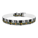 CREATE WITH MELANIE ROSE Dog Collar, custom pet collar, personalized pet collar