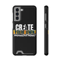 CREATE WITH MELANIE ROSE Phone Case With Card Holder, custom phone case, personalized phone case