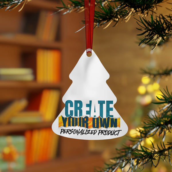 CREATE WITH MELANIE ROSE Metal Ornaments, christmas ornament, holiday ornament, custom ornament, personalized ornament