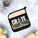 CREATE WITH MELANIE ROSE Pot Holder with Pocket, custom pot holder, oven mitt, personalized pot holder, home decor