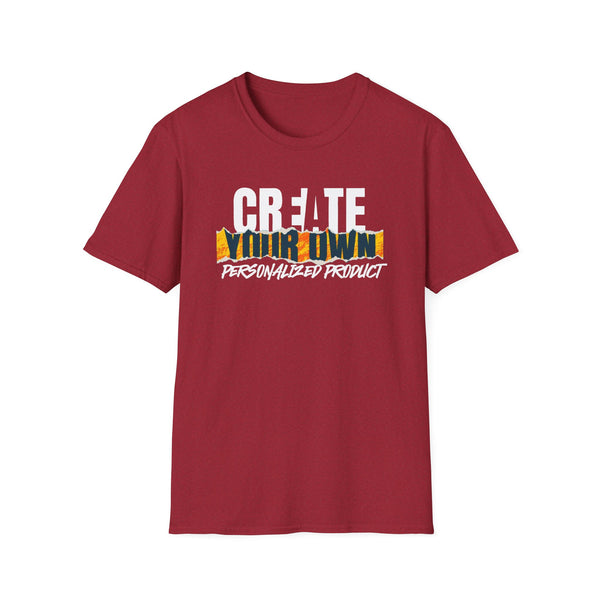 CREATE WITH MELANIE ROSE Unisex Softstyle T-Shirt, custom tee, personalized t-shirt, custom t-shirt, personalized tee
