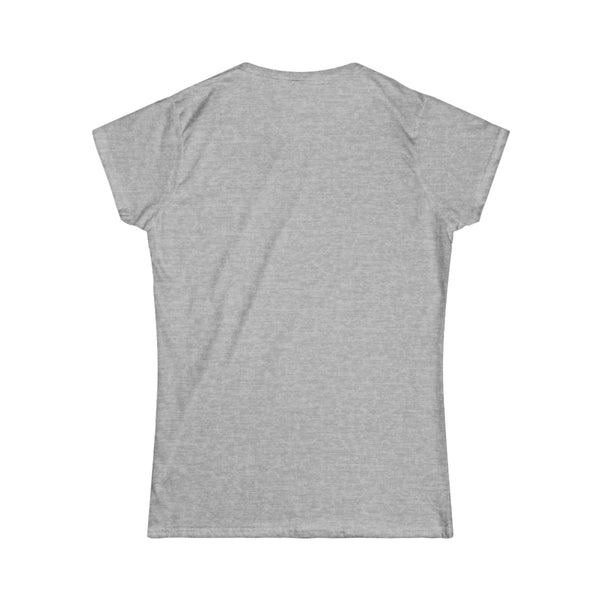 DESIGN YOUR OWN Women's Softstyle Tee, custom tee, fitted tee, personalized tee, personalized t-shirt