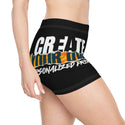 CREATE WITH MELANIE ROSE Women's Shorts (AOP), custom color, custom shorts, personalized shorts