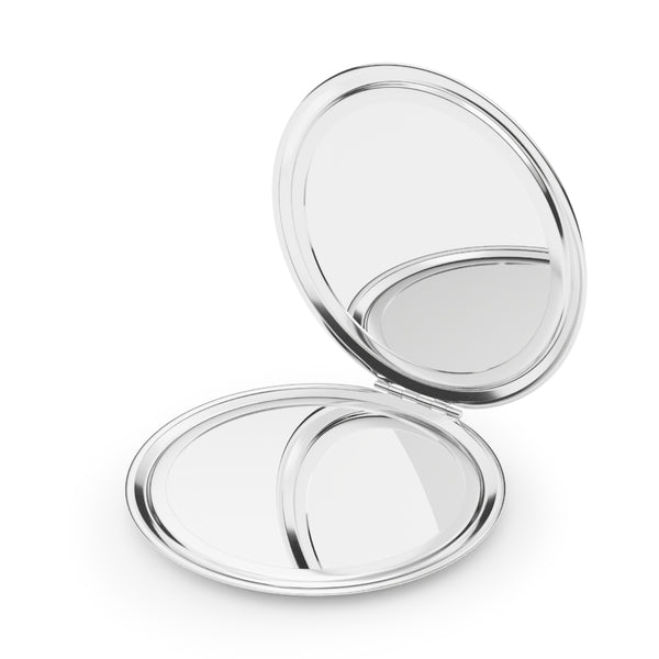 CREATE WITH MELANIE ROSE Compact Travel Mirror, custom mirror, personalized mirror, make up mirror, travel gift