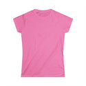 DESIGN YOUR OWN Women's Softstyle Tee, custom tee, fitted tee, personalized tee, personalized t-shirt