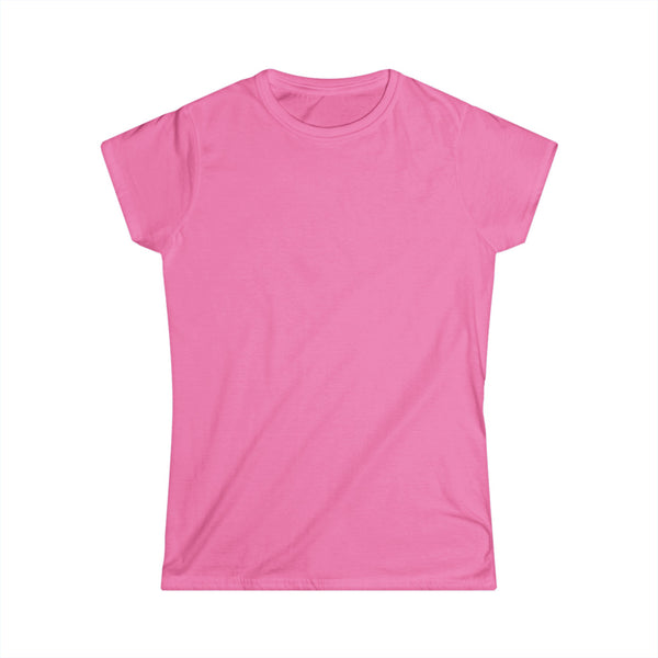 DESIGN YOUR OWN Women's Softstyle Tee, custom tee, fitted tee, personalized tee, personalized t-shirt