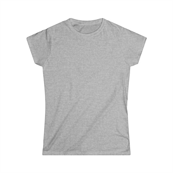 DESIGN YOUR OWN Women's Softstyle Tee, custom tee, fitted tee, personalized tee, personalized t-shirt