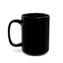 DESIGN YOUR OWN Black Mug (11oz, 15oz), drinkware, custom mug, custom coffee cup, home gifts.