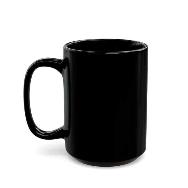 DESIGN YOUR OWN Black Mug (11oz, 15oz), drinkware, custom mug, custom coffee cup, home gifts.