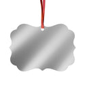 CREATE WITH MELANIE ROSE Aluminum Ornaments (1pc, 5pcs, 10pcs, 20pcs), custom ornament, personalized ornament, holiday