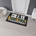 CREATE WITH MELANIE ROSE Heavy Duty Floor Mat, welcome mat, area rug. home decor, personalized gift