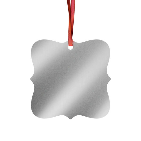 CREATE WITH MELANIE ROSE Aluminum Ornaments (1pc, 5pcs, 10pcs, 20pcs), custom ornament, personalized ornament, holiday