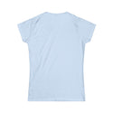 CREATE WITH MELANIE ROSE Women's Softstyle Tee, custom tee, fitted tee, personalized tee, personalized t-shirt