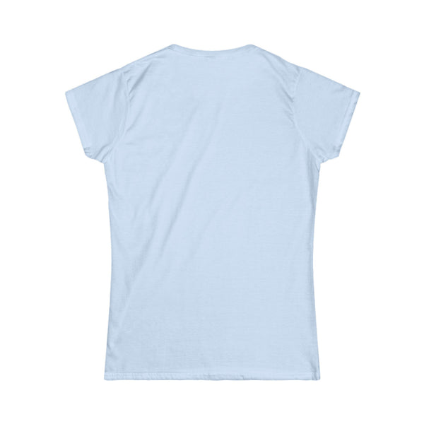 CREATE WITH MELANIE ROSE Women's Softstyle Tee, custom tee, fitted tee, personalized tee, personalized t-shirt