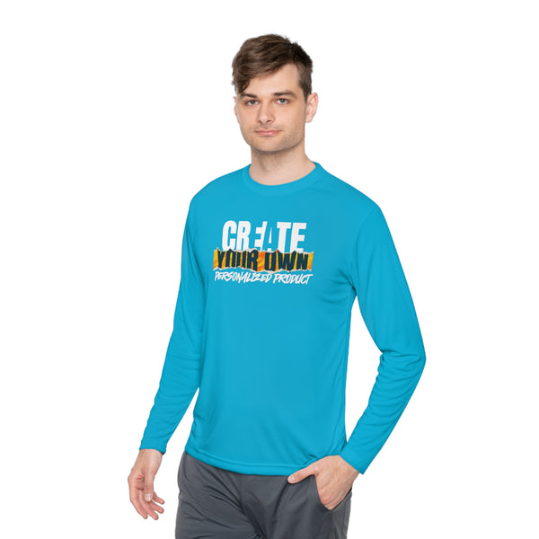 CREATE WITH MELANIE ROSE Unisex Lightweight Long Sleeve Tee, custom tee, personalized tee, custom t-shirt, personalized t-shirt