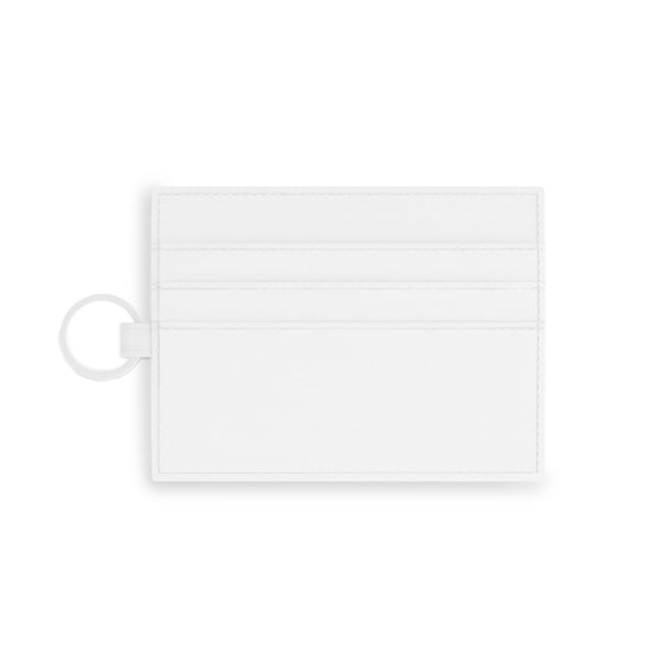 DESIGN YOUR OWN Saffiano Leather Card Holder, custom card holder, personalized business card holder