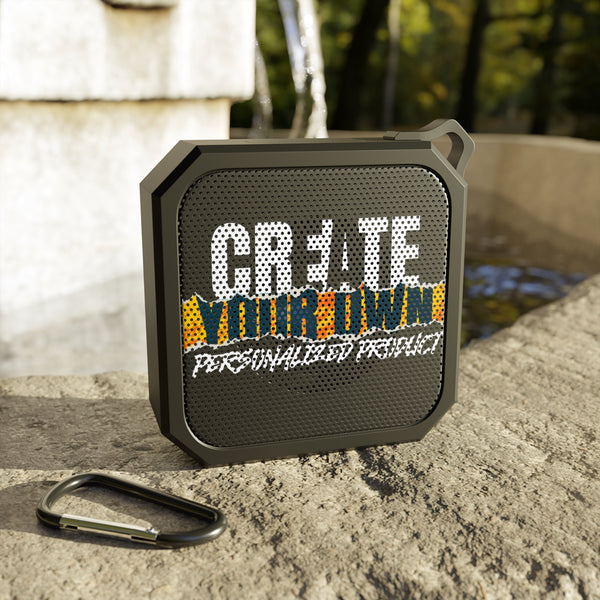CREATE WITH MELANIE ROSE Blackwater Outdoor Bluetooth Speaker, custom speaker, personalized speaker