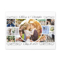 Wedding Collage Canvas Gallery Wraps, wall decor, custom canvas, home decor, home gifts