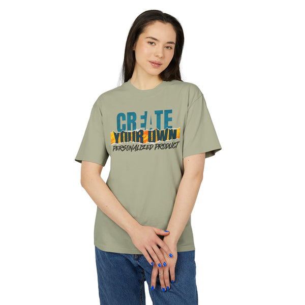 CREATE WITH MELANIE ROSE Unisex Heavy Faded Tee, custom tee shirt, personalized tee shirt