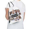 Family Collage Outdoor Drawstring Bag, drawstring backpack, backpack, gifts