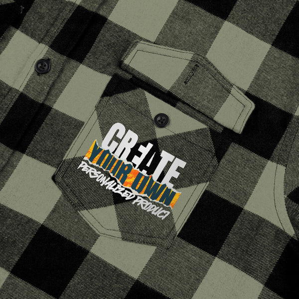 CREATE WITH MELANIE ROSE Unisex Flannel Shirt, custom shirt, personalized shirt