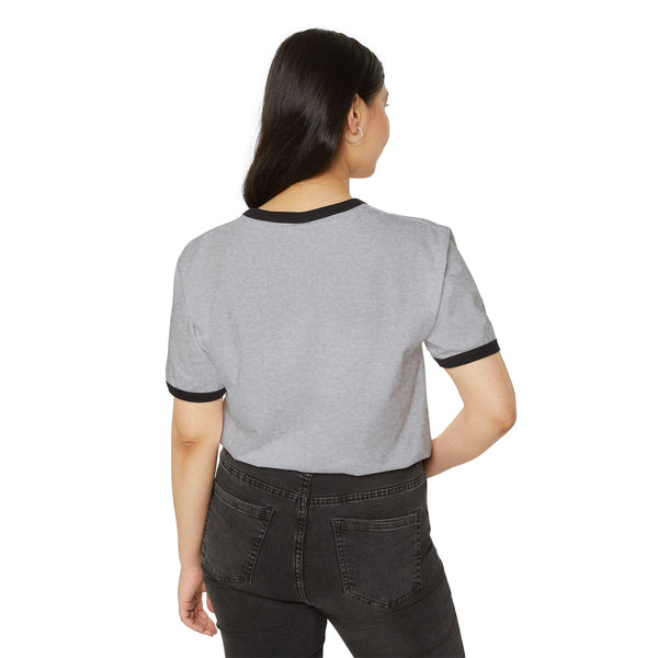 DESIGN YOUR OWN Unisex Cotton Ringer T-Shirt, custom tee shirt, personalized tee shirt