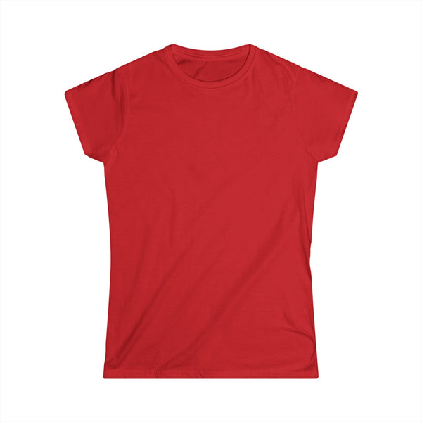 DESIGN YOUR OWN Women's Softstyle Tee, custom tee, fitted tee, personalized tee, personalized t-shirt