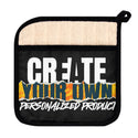 CREATE WITH MELANIE ROSE Pot Holder with Pocket, custom pot holder, oven mitt, personalized pot holder, home decor