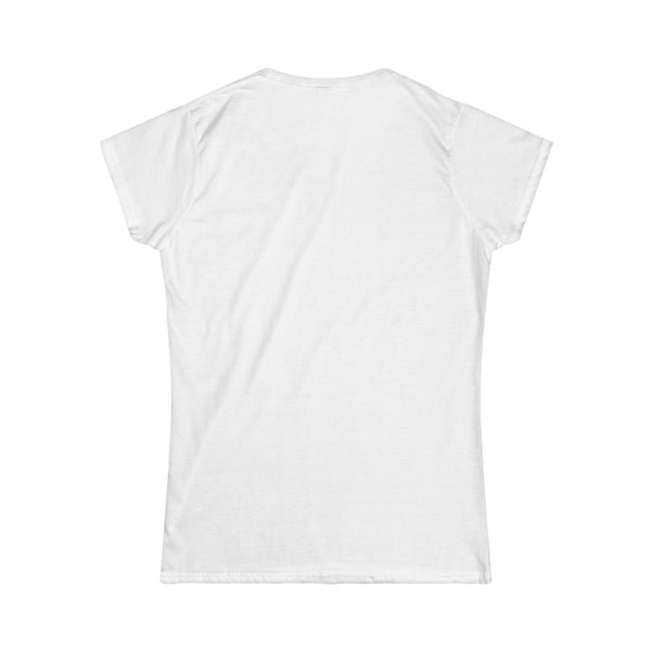 DESIGN YOUR OWN Women's Softstyle Tee, custom tee, fitted tee, personalized tee, personalized t-shirt