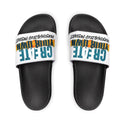 CREATE WITH MELANIE ROSE Youth Removable-Strap Sandals, custom slides, personalized slides,. custom sandals, flip flop