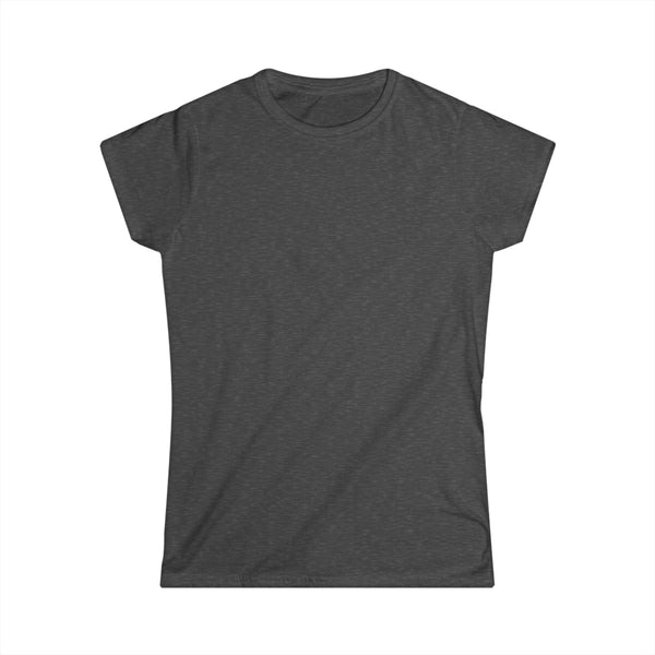 DESIGN YOUR OWN Women's Softstyle Tee, custom tee, fitted tee, personalized tee, personalized t-shirt