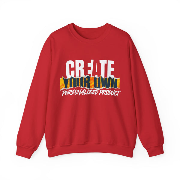 CREATE WITH MELANIE ROSE Unisex Heavy Blend™ Crewneck Sweatshirt, custom sweatshirt, personalized sweatshirt