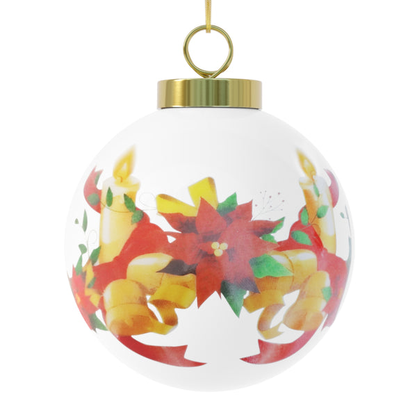 DESIGN YOUR OWN Christmas Ball Ornament, christmas ornament, holiday ornament, personalized ornament