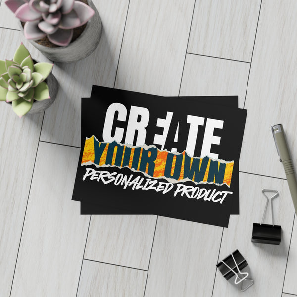 CREATE WITH MELANIE ROSE Postcard Bundles (envelopes included), custom postcards, personalized flyers, custom flyers