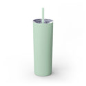 DESIGN YOUR OWN Skinny Tumbler with Straw, 20oz, drinkware, custom cup, home gifts