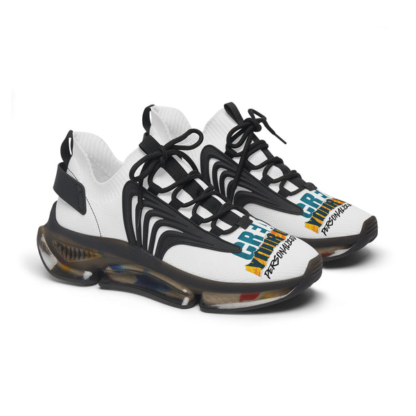 CREATE WITH MELANIE ROSE Women's Mesh Sneakers, custom shoes, personalized shoes, personalized sneakers