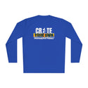 CREATE WITH MELANIE ROSE Unisex Lightweight Long Sleeve Tee, custom tee, personalized tee, custom t-shirt, personalized t-shirt