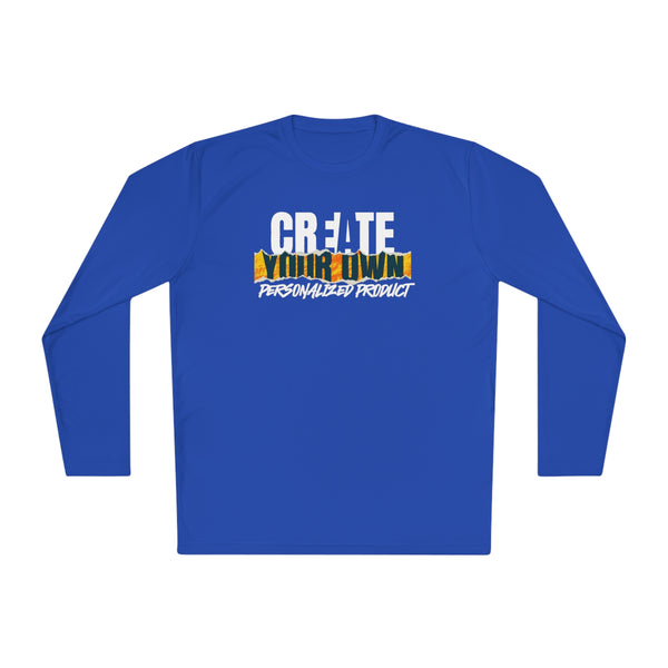 CREATE WITH MELANIE ROSE Unisex Lightweight Long Sleeve Tee, custom tee, personalized tee, custom t-shirt, personalized t-shirt
