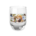 Wedding Collage Whiskey Glass, bar glass, glass, home gifts, art print, kitchen, custom glass
