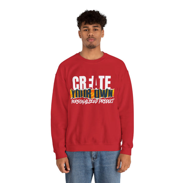 CREATE WITH MELANIE ROSE Unisex Heavy Blend™ Crewneck Sweatshirt, custom sweatshirt, personalized sweatshirt