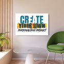 CREATE WITH MELANIE ROSE Metal Art Sign, custom wall art, personalized gift, personalized home decor