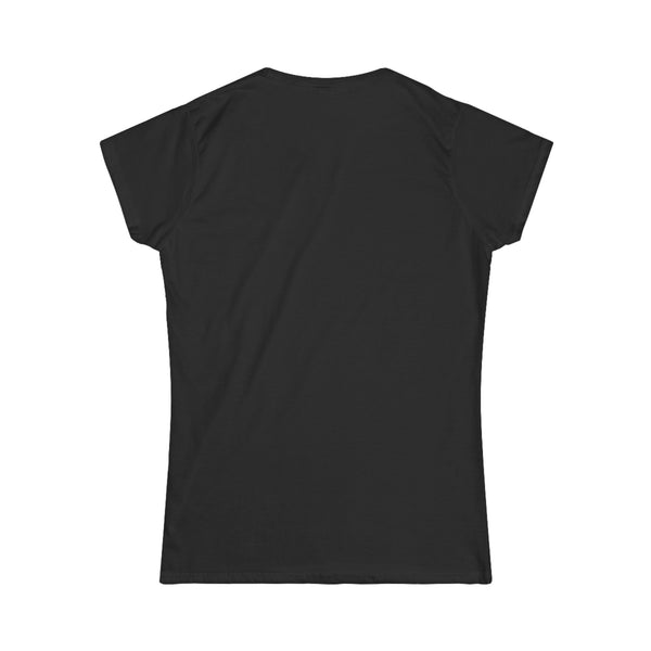 CREATE WITH MELANIE ROSE Women's Softstyle Tee, custom tee, fitted tee, personalized tee, personalized t-shirt