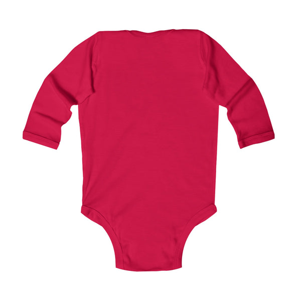 CREATE WITH MELANIE ROSE Infant Long Sleeve Bodysuit, custom onesie, personalized onesie