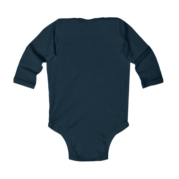 CREATE WITH MELANIE ROSE Infant Long Sleeve Bodysuit, custom onesie, personalized onesie