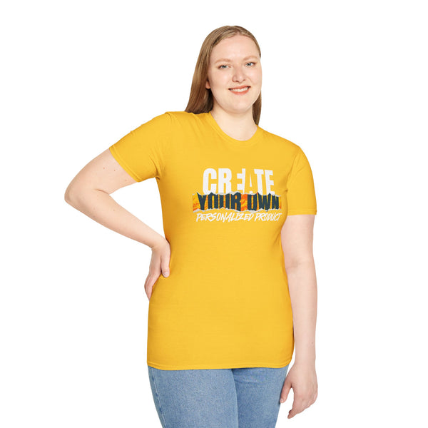 CREATE WITH MELANIE ROSE Unisex Softstyle T-Shirt, custom tee, personalized t-shirt, custom t-shirt, personalized tee