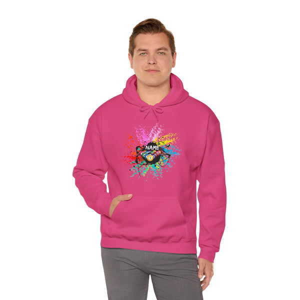 Personalized Pool Unisex Heavy Blend™ Hooded Sweatshirt, Graphic hoodie, streetwear hoodie